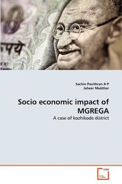 portada socio economic impact of mgrega (en Inglés)