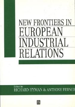 portada new frontiers in european industrial relations (en Inglés)
