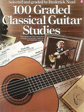portada 100 graded classical guitar studies (en Inglés)