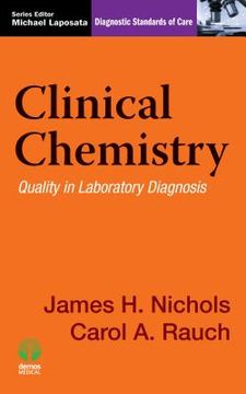 portada Clinical Chemistry: Quality in Laboratory Diagnosis (en Inglés)