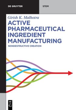 portada Active Pharmaceutical Ingredient Manufacturing: Nondestructive Creation (in English)