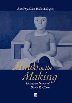portada minds in the making: essays in honor of david r. olson (en Inglés)