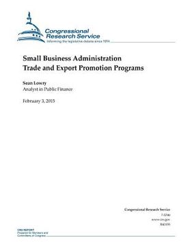 portada Small Business Administration Trade and Export Promotion Programs