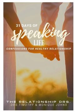 portada 31 Days of Speaking Life Confessions for Healthy Relationship (in English)