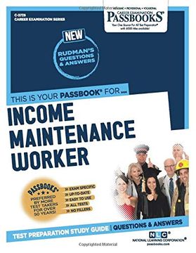 portada Income Maintenance Worker (in English)