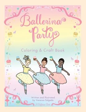 portada Ballerina Party Coloring & Craft Book (in English)