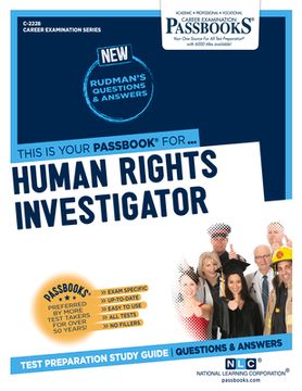 portada Human Rights Investigator (C-2228): Passbooks Study Guide Volume 2228 (en Inglés)