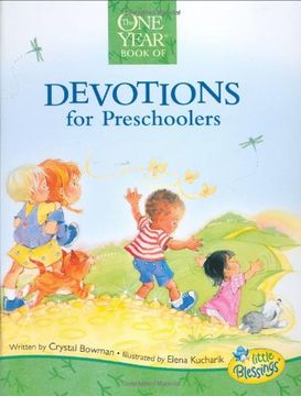 portada one year book of devotions for preschoolers (en Inglés)