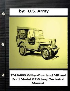 portada Tm 9-803 Willys-Overland mb and Ford Model gpw Jeep Technical Manual (in English)