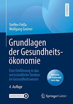 portada Grundlagen der Gesundheitsökonomie: Eine Einführung in das Wirtschaftliche Denken im Gesundheitswesen (in German)