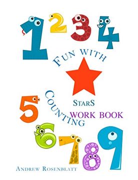 portada Children's Book: Fun With Counting STARS WORKBOOK: Beginner readers-kids book collection(Kids Book Values Book)Education-Early reader Picture Learning: ... Ten (Fun With Counting Shapes WORKBOOKS 2)