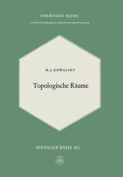 portada Topologische Räume (en Alemán)