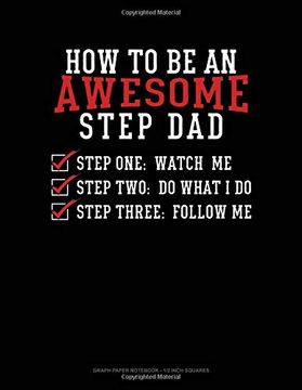 portada How to be an Awesome Step Dad: Graph Paper Not - 1 