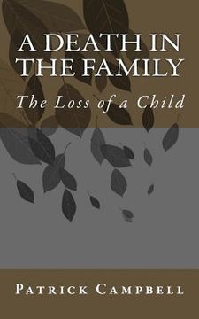 portada A Death in the Family: The Loss of a Child (in English)
