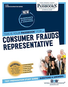 portada Consumer Frauds Representative (Career Examination) (en Inglés)