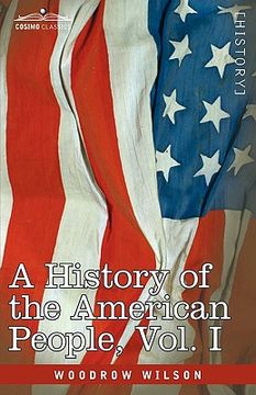 portada a history of the american people - in five volumes, vol. i: the swarming of the english (en Inglés)