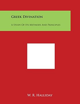 portada Greek Divination: A Study of Its Methods and Principles (in English)