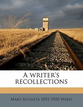 portada a writer's recollections (en Inglés)