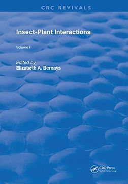 portada Insect-Plant Interactions (en Inglés)