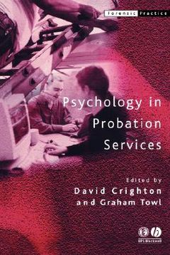portada psychology in probation services (en Inglés)