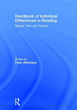 portada Handbook of Individual Differences in Reading: Reader, Text, and Context (in English)