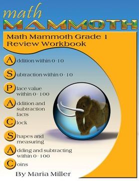 portada Math Mammoth Grade 1 Review Workbook (in English)
