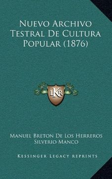 portada Nuevo Archivo Testral de Cultura Popular (1876)