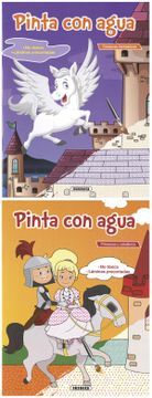 portada Pinta con Agua (2 Títulos) (in Spanish)