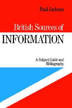 portada british sources of information: a subject guide and bibliography