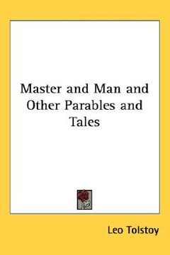 portada master and man and other parables and tales (in English)