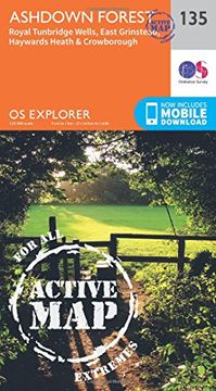 portada Ashdown Forest (OS Explorer Map)