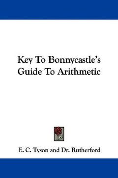 portada key to bonnycastle's guide to arithmetic (in English)