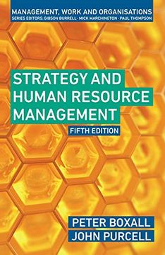 portada Strategy and Human Resource Management (en Inglés)