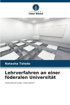 portada Lehrverfahren an einer föderalen Universität (en Alemán)