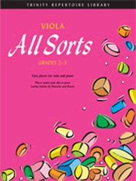 portada Viola All Sorts Grades 2-3 (Trinity Repertoire Library: Allsorts Series)