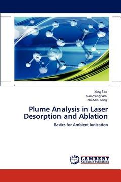 portada plume analysis in laser desorption and ablation (en Inglés)