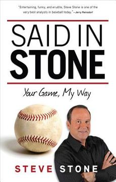 portada said in stone: your game, my way