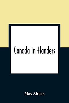 portada Canada in Flanders 