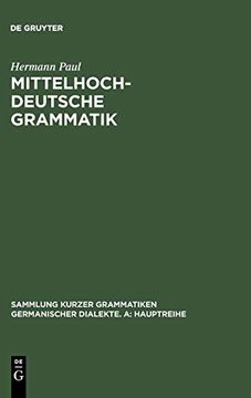portada Mittelhochdeutsche Grammatik (Sammlung Kurzer Grammatiken Germanischer Dialekte) (en Alemán)