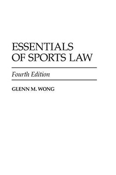 portada Essentials of Sports Law, 4th Edition (in English)