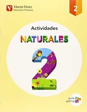 portada 15).cuad.naturales 2º.prim.(actividades) aula activa (in Spanish)
