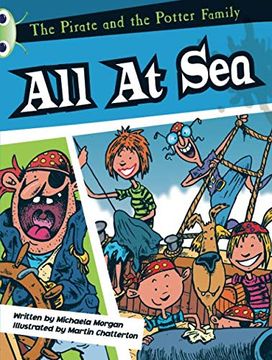 portada The Pirate and the Potter Family: All at sea (White a) (en Inglés)