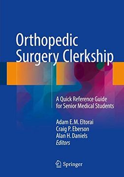 portada Orthopedic Surgery Clerkship: A Quick Reference Guide for Senior Medical Students (in English)
