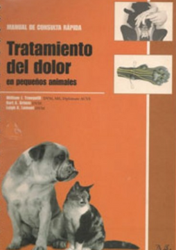 portada MANUAL DE CONSULTA RÁPIDA TRATAMIENTO DEL DOLOR EN PEQUEÑOS ANIMALES