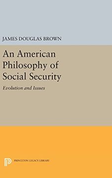 portada An American Philosophy of Social Security: Evolution and Issues (Princeton Legacy Library) (in English)