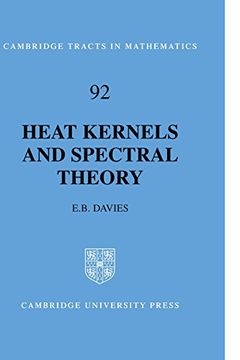portada Heat Kernels and Spectral Theory Paperback (Cambridge Tracts in Mathematics) (in English)
