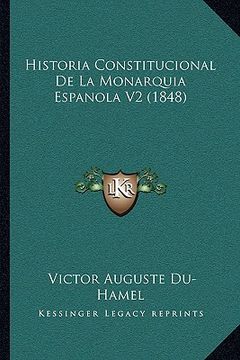 portada Historia Constitucional de la Monarquia Espanola v2 (1848)