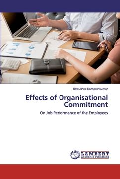 portada Effects of Organisational Commitment (en Inglés)