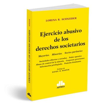 portada Ejercicio Abusivo de los Derechos Societarios (in Spanish)
