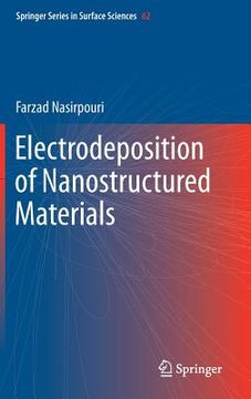 portada Electrodeposition of Nanostructured Materials